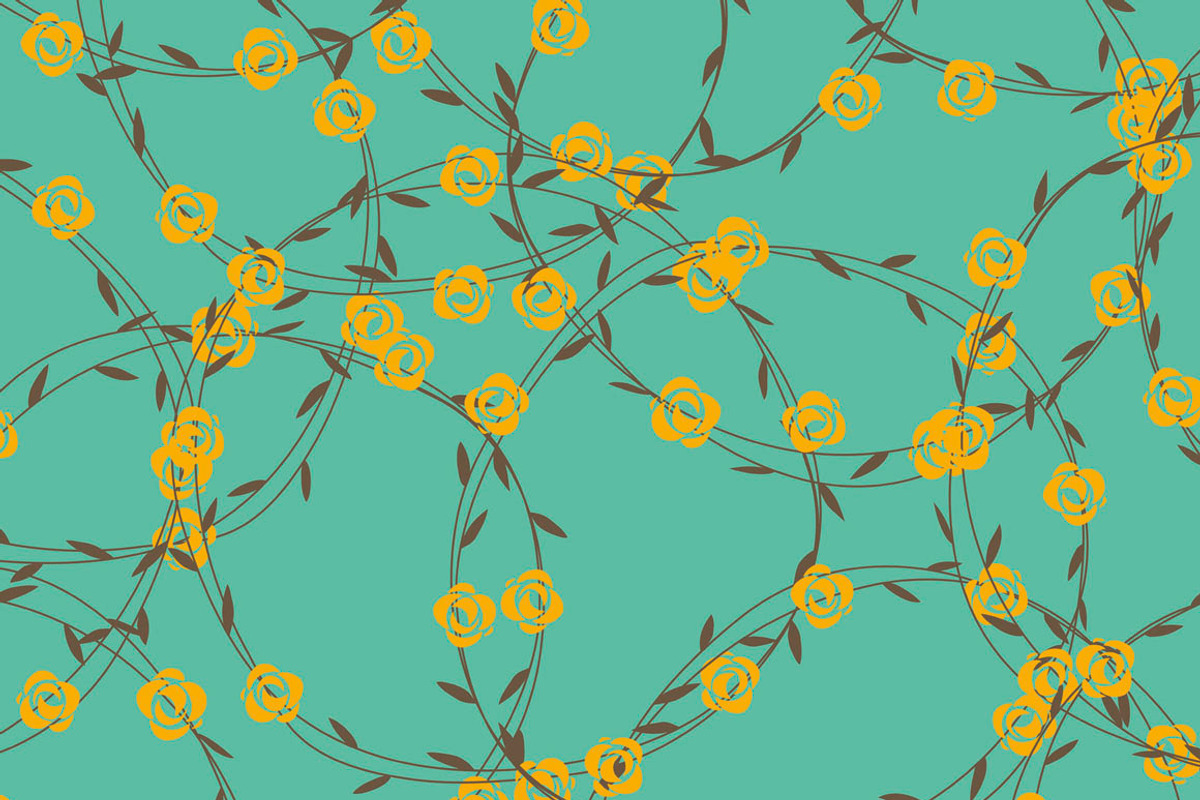 Floral seamless patterns preview 2