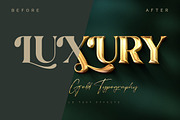 Royal Gold Lettering Text Effects, a Layer Style Add-On by Andrew Skoch Design (Thumbnail 8 of 8)