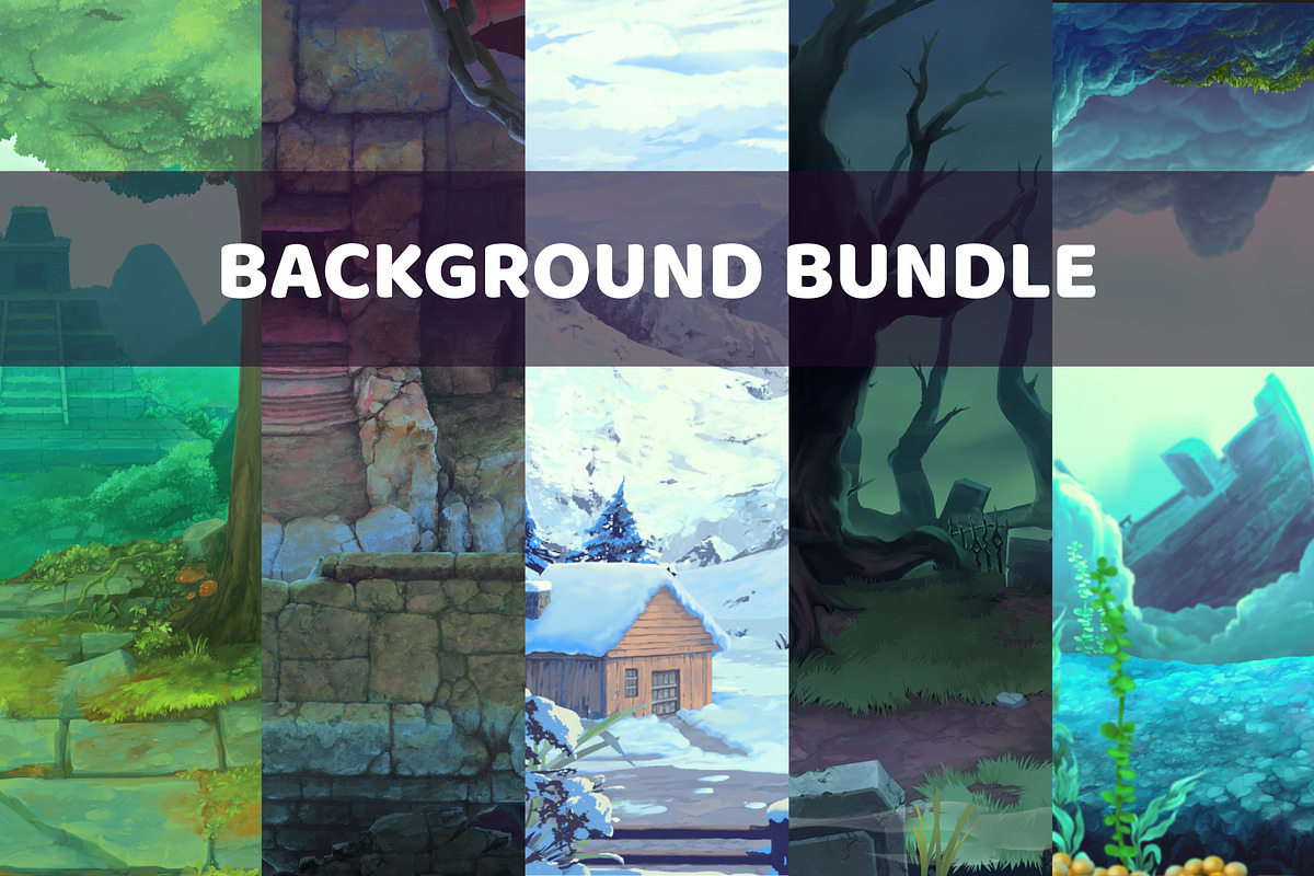 Nature & Artifact Background Bundle, a Background Graphic by LudicArts (Photo 1 of 7)
