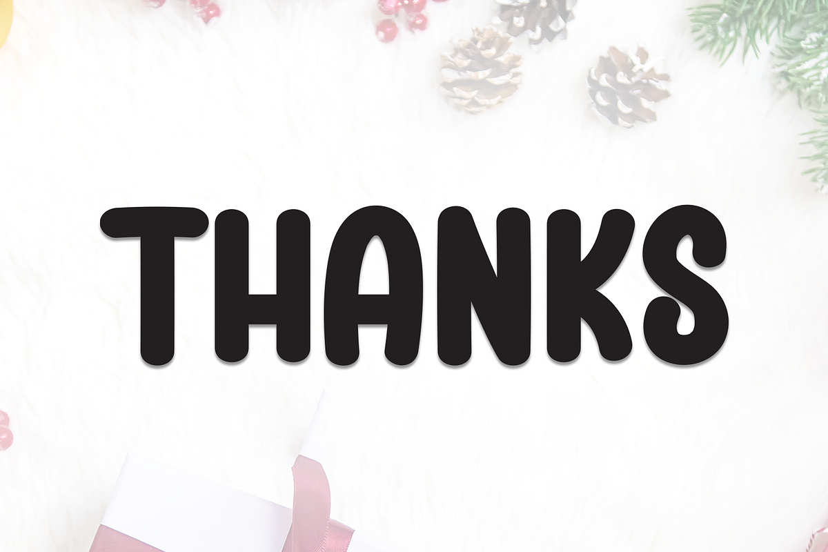 Welcome Christmas | Script Font, a Script Font by Scratchones (Photo 8 of 8)