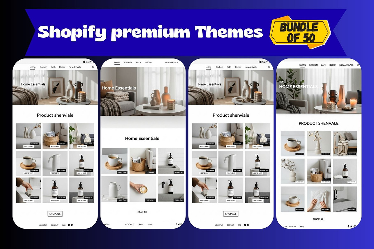 Shopify Premium 50 Themes Bundle, a Shopify Template by Aban's World (Photo 38 of 60)
