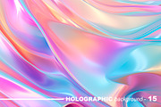 Iridescent Holographic Backgrounds, a Background Graphic by tatiankaart (Thumbnail 16 of 16)