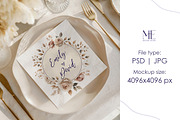Cocktail Napkin Mockup Paper Napkin, a Mockup by Mie Mockup Studio (Thumbnail 4 of 7)