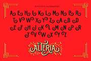 Alteria - Vintage Ornamental Fonts, a Sans Serif Font by Konstantine Studio (Thumbnail 2 of 4)