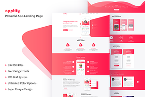 Apptify - App Landing Page With Blog