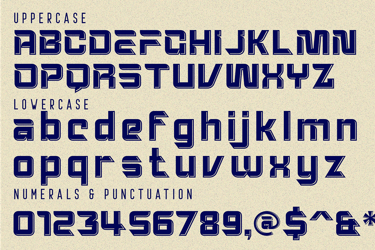 REJECT SPACES - SCI-FI FONT, a Sans Serif Font by 177Studio (Photo 8 of 8)