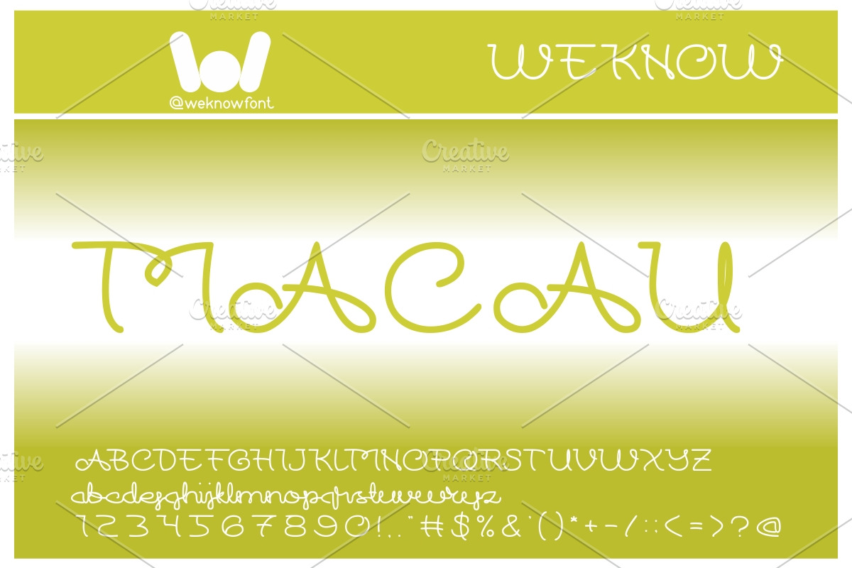 At most sphere, a Script Font by weknow (Photo 2 of 5)