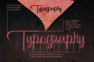 Bertha - Script With Ligatures