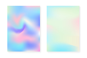 Holographic cover set with hologram, a Technology Illustration by Holo Art