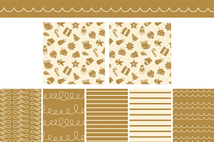 Gingerbread Graphics Set