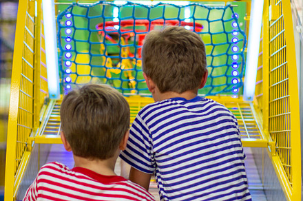 Entertainment center and children's