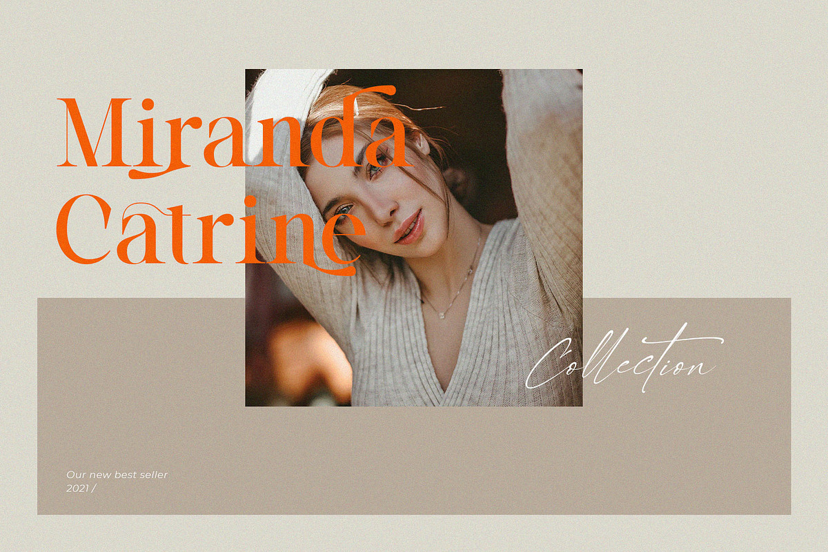 Arlita – Unique Ligature Font, a Serif Font by BrandSemut (Photo 2 of 10)