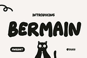 Bermain, a Sans Serif Font by Pinisi ART (Thumbnail 1 of 10)
