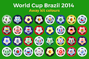World Cup - Team flag footballs, an Icon by GLXY (Thumbnail 3 of 4)