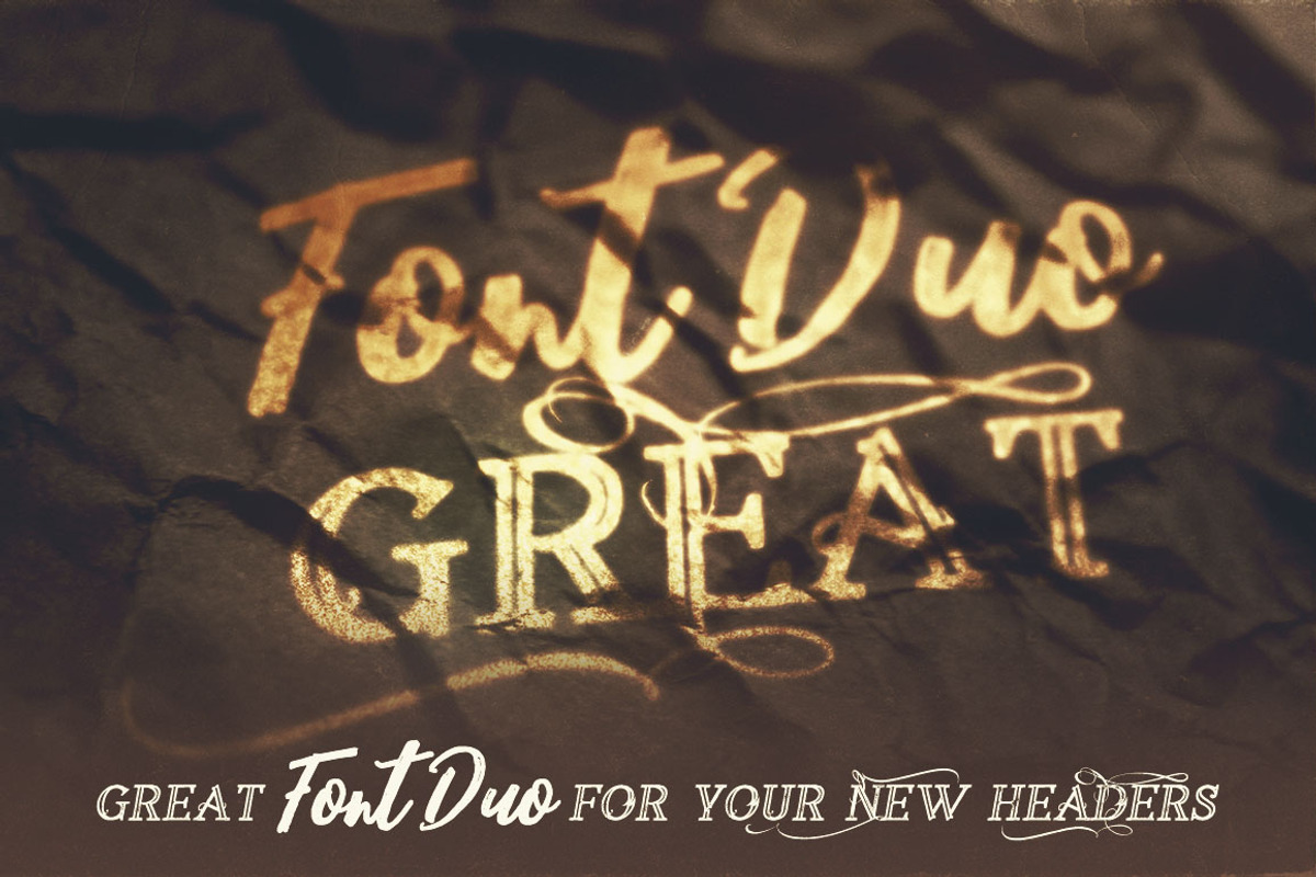 Lovesurely Font Duo preview 4