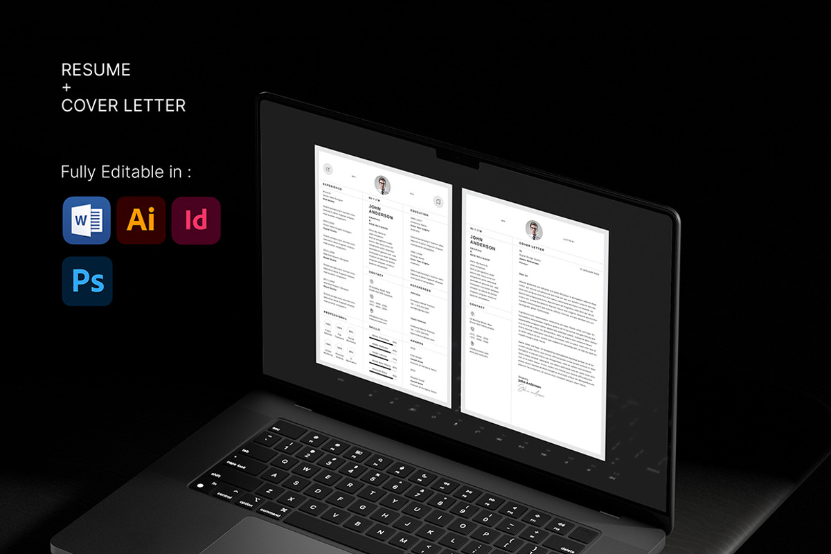 Clean Resume Template, a Resume Template by Designsoul14 (Photo 6 of 6)