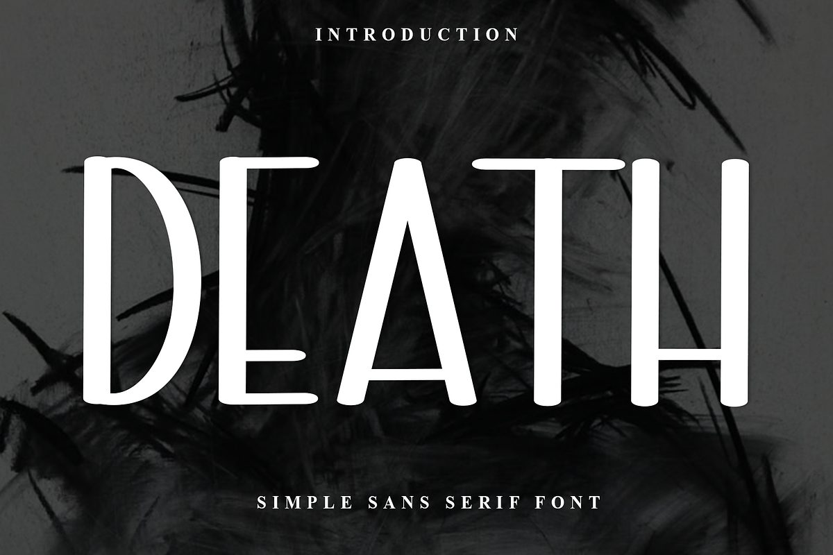 Death, a Script Font by FreshTypeINK (Photo 1 of 7)