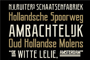 Ambachtelijk, a Font by The Old Type Foundry (Thumbnail 1 of 7)