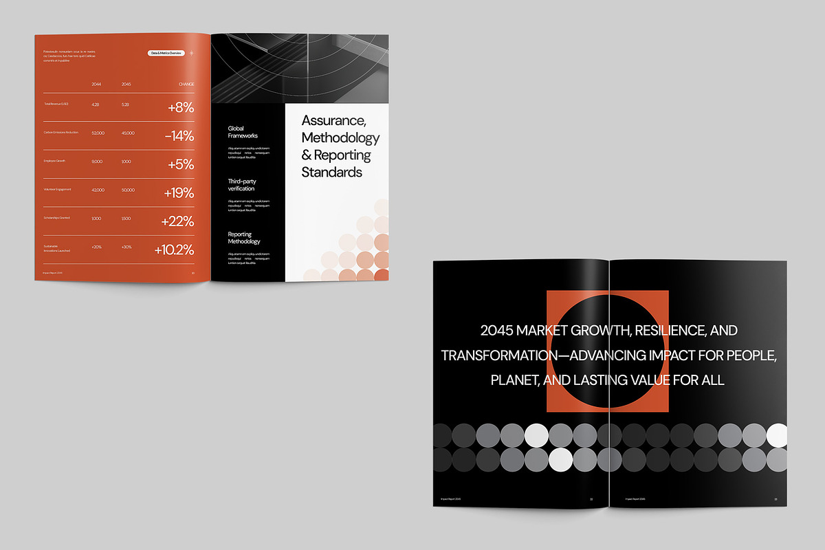 Modern Geometric Impact Report preview 8