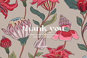 Bohemian Chintz Floral Pattern, a Pattern Graphic by likorbut (Thumbnail 14 of 14)
