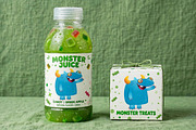 Cosmic Cuddlers - 6 Cute Monsters, a Seasonal Illustration by D R A W K M A N (Thumbnail 4 of 5)