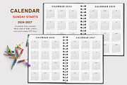 2024 Monday & Sunday Starts planner, a Stationery Template by MNT-Creator (Thumbnail 5 of 10)
