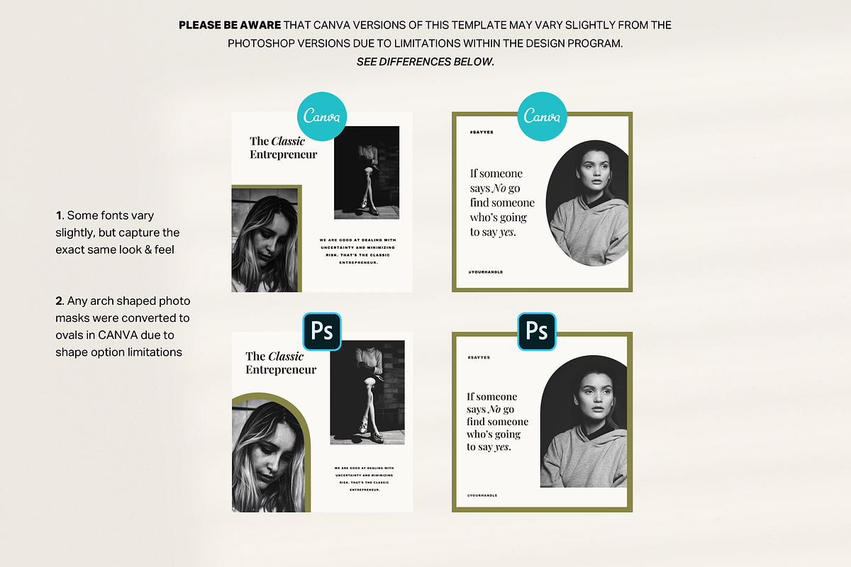Entrepreneur Social Media Pack, a Social Media Template by North Eighth (Photo 12 of 13)