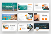 CozyGo Tours & travel Google Slides, a Presentation Template by BeadyLab (Thumbnail 2 of 6)