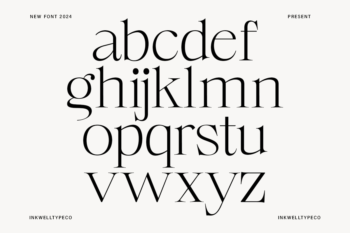 Begalia Serif - Elegant Typeface, a Serif Font by InkwellTypeCo (Photo 13 of 14)