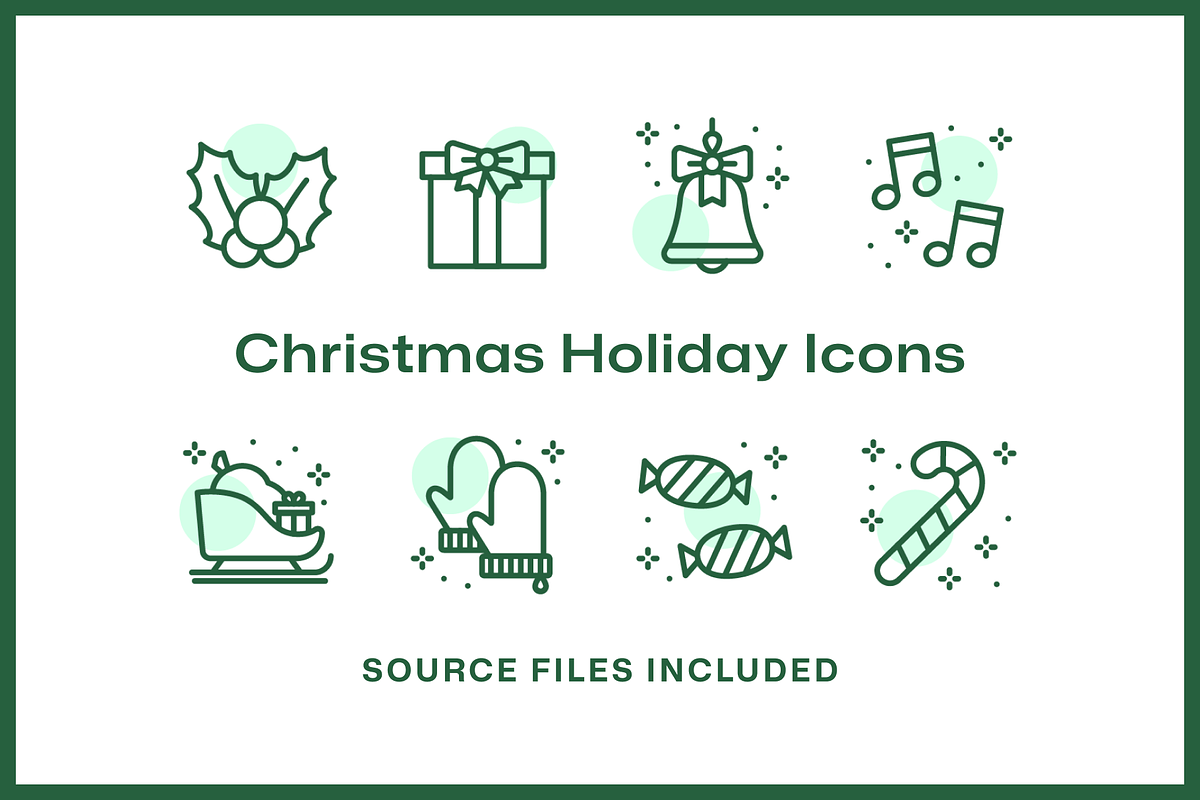 36 Christmas Holiday Icons, an Icon by Furnace (Photo 3 of 5)
