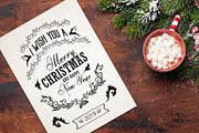 12 Christmas Mockup #1, a Print Template by Walentin (Thumbnail 9 of 13)
