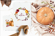 Hello autumn - watercolor collection, a Seasonal Illustration by Youksy (Thumbnail 10 of 17)