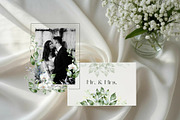 White flowers greenery watercolor, an Illustration by Kate Lanbina (Thumbnail 8 of 16)