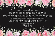 Butterfly Script, a Script Font by Bosstype Studio (Thumbnail 5 of 8)
