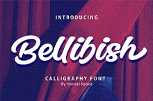 Bellibish | Calligraphy Font