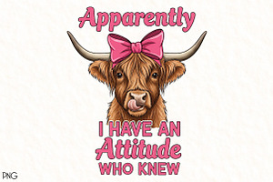 Cute Highland Cow, an Illustration by Black Bird Studio