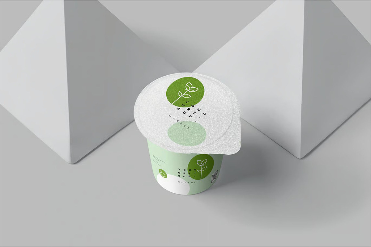 Yogurt Cup Mockups, a Product Mockup by megostudi0 (Photo 2 of 7)