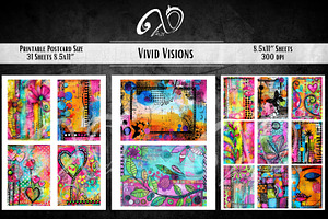 Vivid Visions: Mixed Media Paper