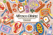 Alfresco Dining  Collection, a Pattern Graphic by MSNTY STUDIOX (Thumbnail 1 of 34)