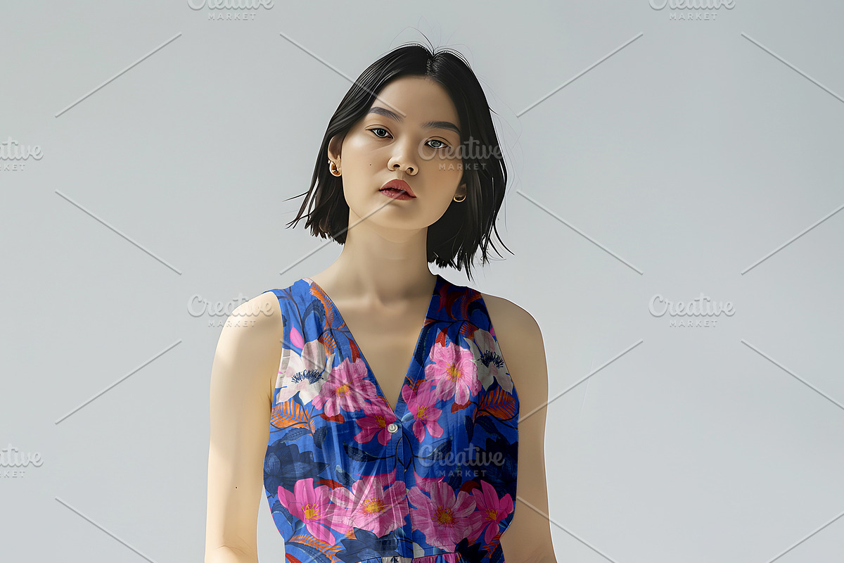 Modern Bloom Pattern Collection, a Pattern Graphic by Nora Gad (Photo 27 of 31)
