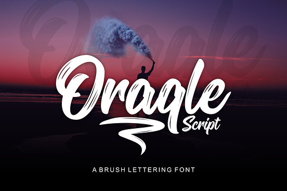 Oraqle Script Font preview 8