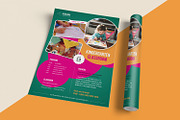Kindergarten School Admission Flyer, a Flyer Template by retrographix (Thumbnail 2 of 4)