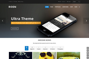 ROEN - Multi-Purpose WordPress Theme