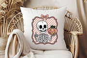 Halloween Skull Heart Hand-Drawn Fra, an Illustration by Libby Wishes (Thumbnail 6 of 6)