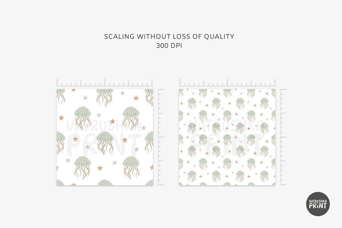 Seamless patterns for kids fabric, a Pattern Graphic by vatrushkaprint_store (Photo 3 of 10)