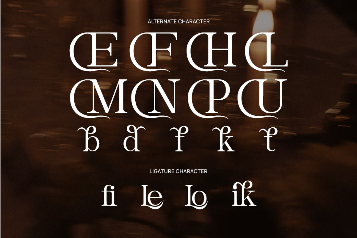 Lonika Modern Elegant Serif Font, a Serif Font by Vadovastd (Photo 4 of 9)