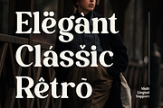Adivera - Retro Serif Font, a Serif Font by Flawless And Co (Thumbnail 5 of 10)