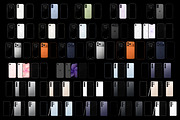 80 Phone mockups 2026 Vector + PNG, an iPhone Mockup by PhotoVector (Thumbnail 4 of 9)