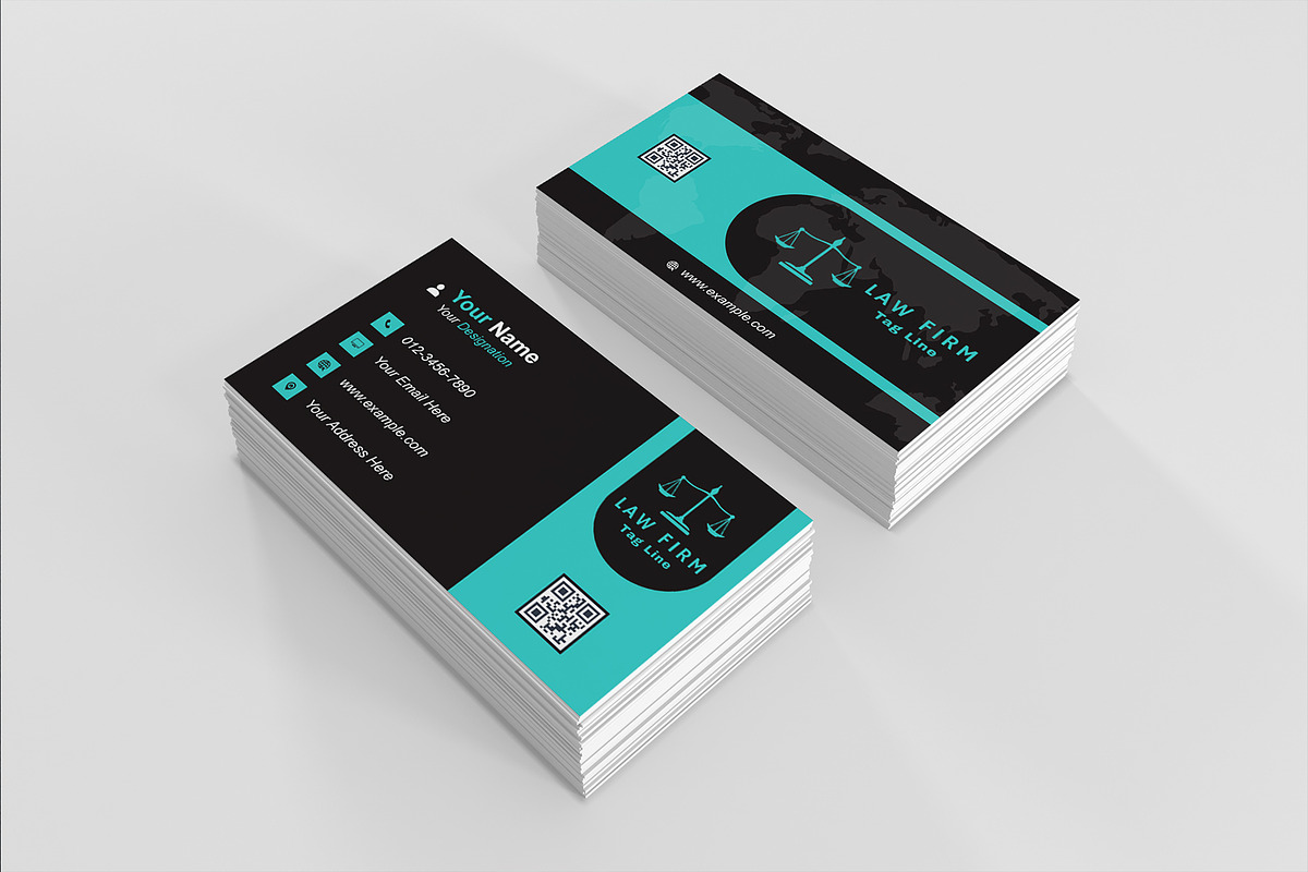 Law Office Business Card preview 3