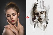 Watercolor Inspired Photo Effect, an Action Add-On by Photoshop Action (Thumbnail 2 of 12)